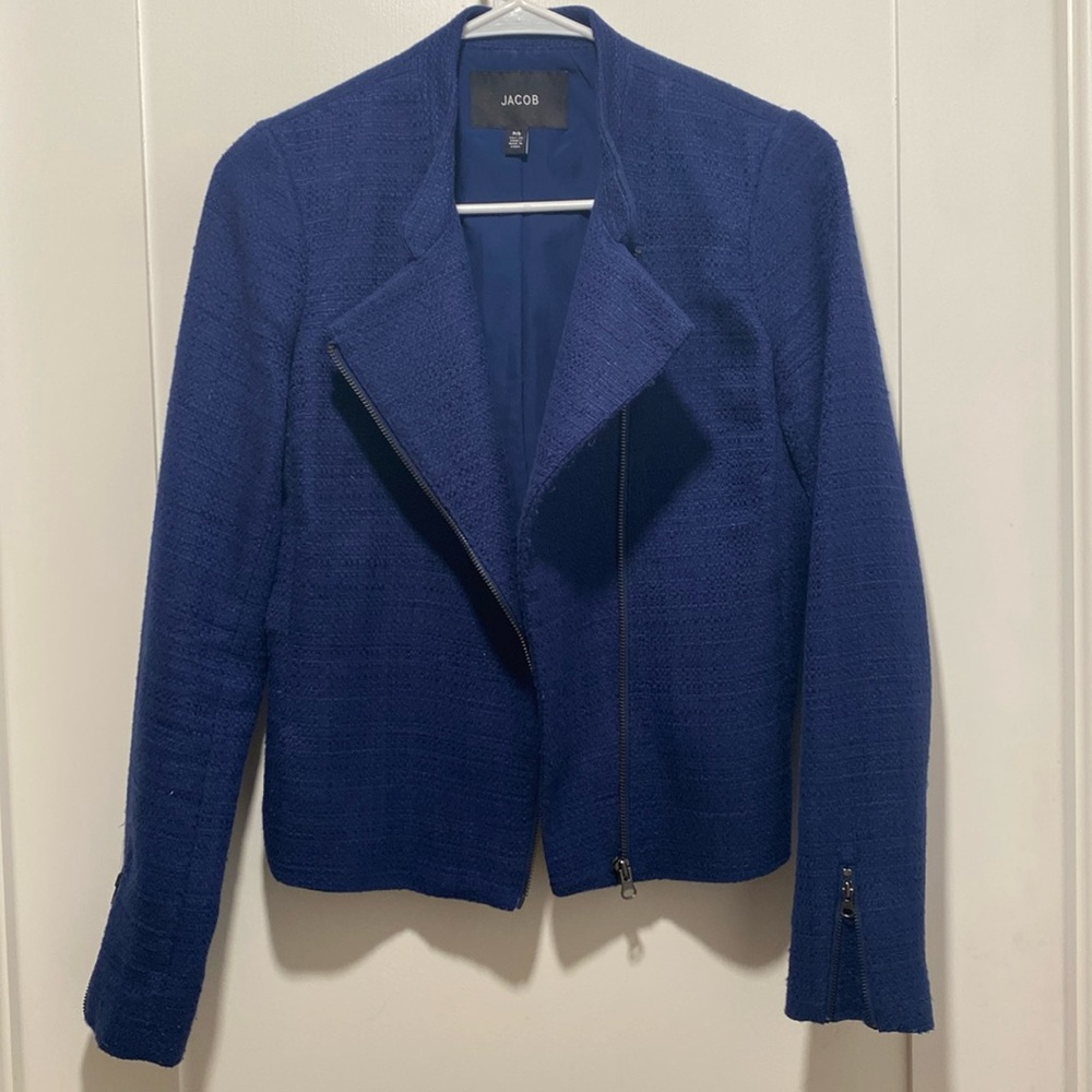 Jacob Blue tweed blazer